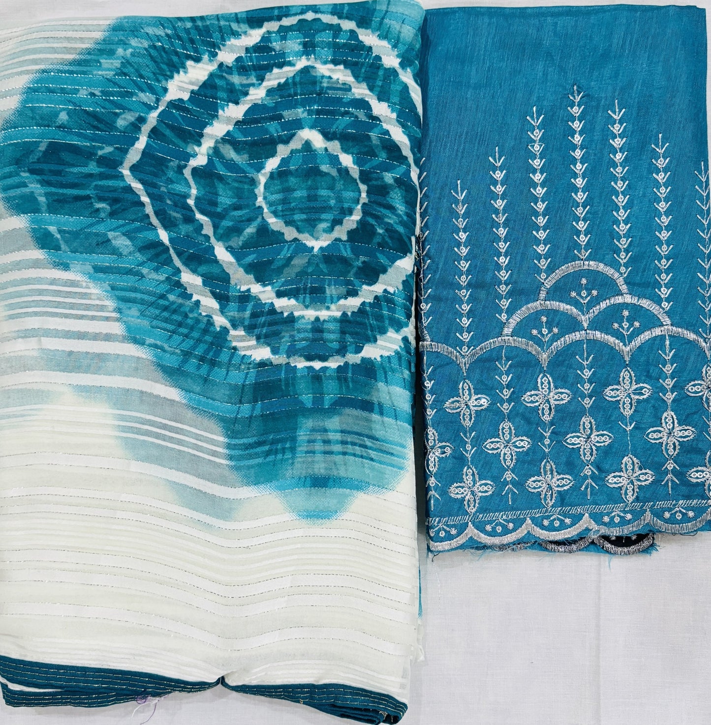 Fancy Sarees With Designer Blouse-SDSFS1