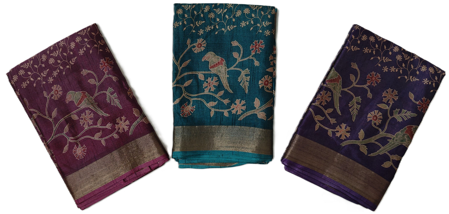 Tussar Sik Sarees