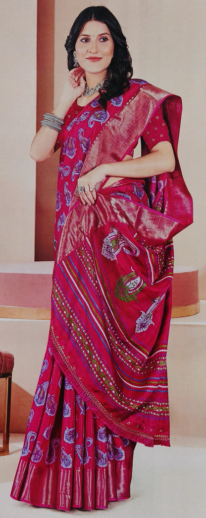 Pochampalli Jakkard Sarees