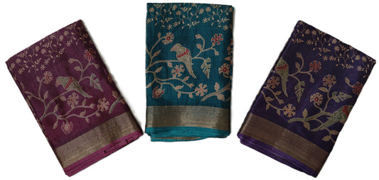 Tussar Silk Sarees