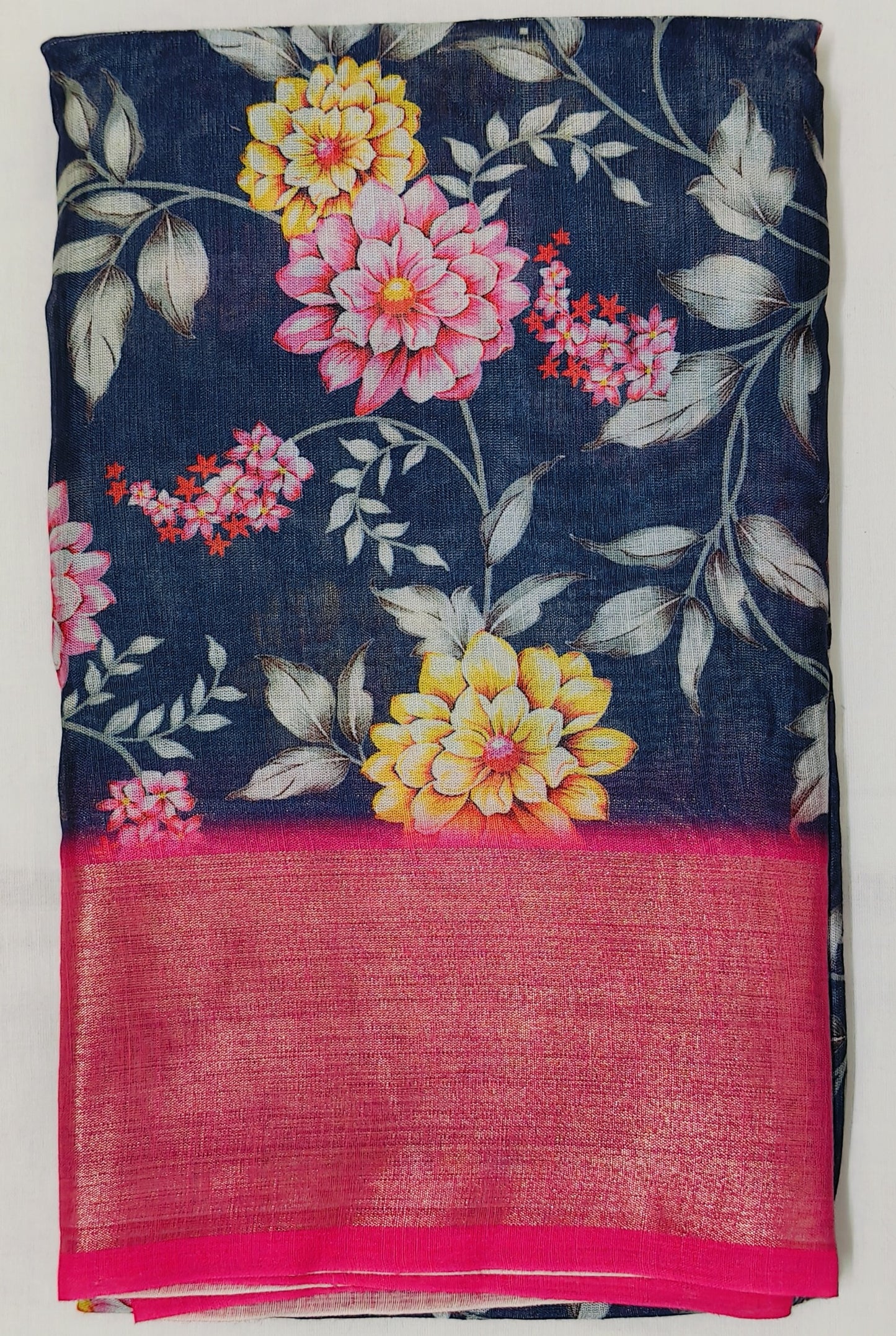 Marshmellow Digital Print Sarees-AFSMD1