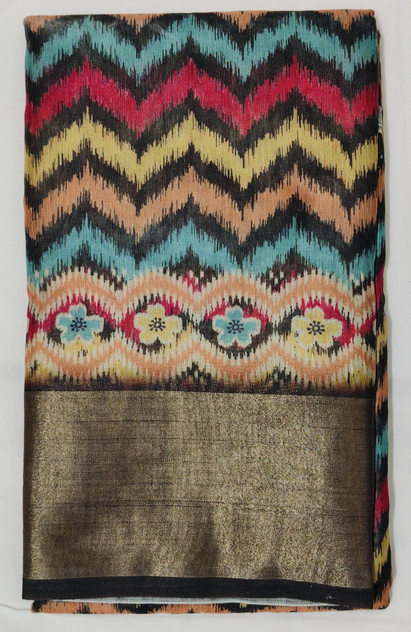 Marshmellow Digital Print Sarees-AFSMD1