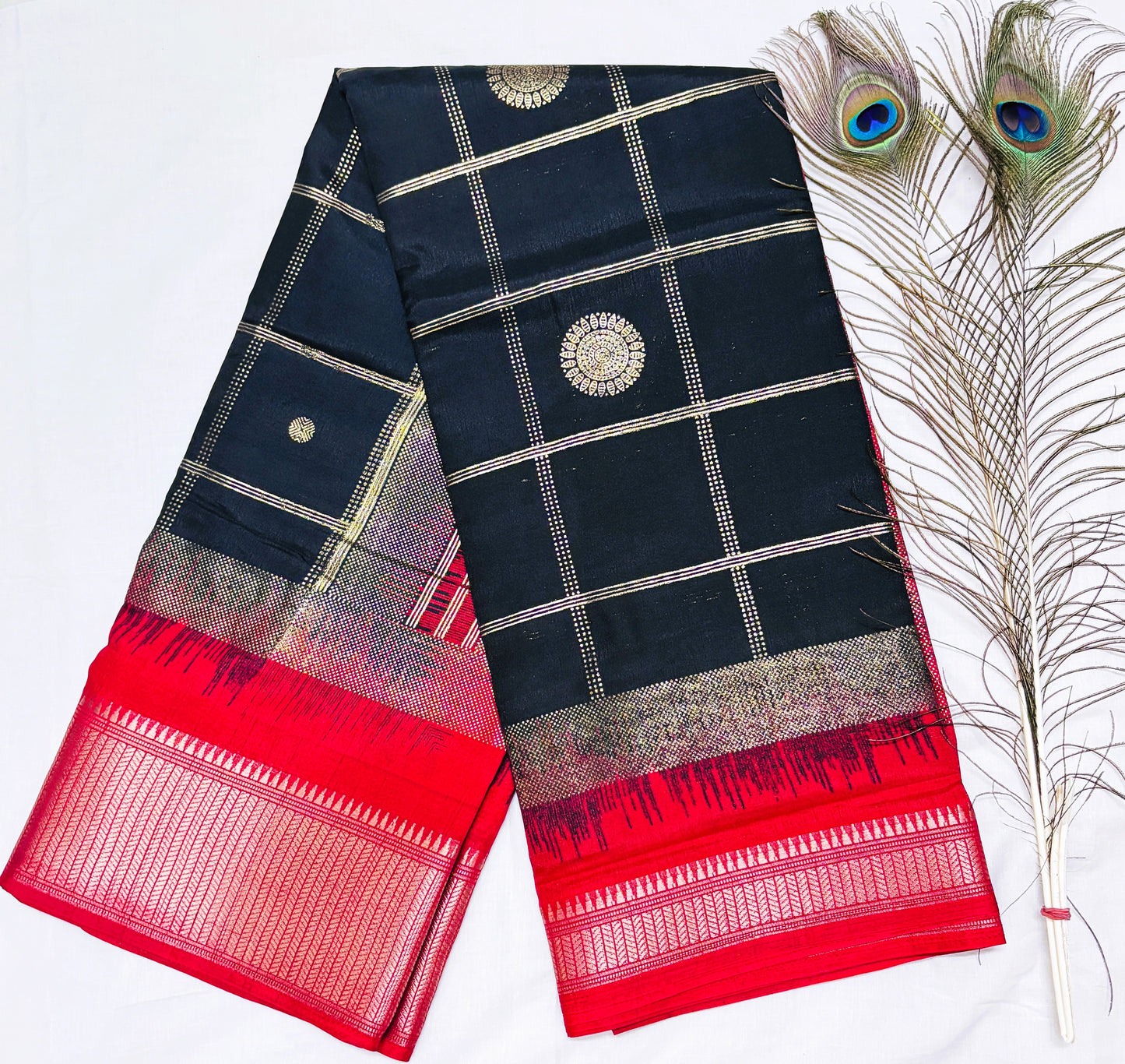 Premium Dola Silk Sarees-MSBDS1