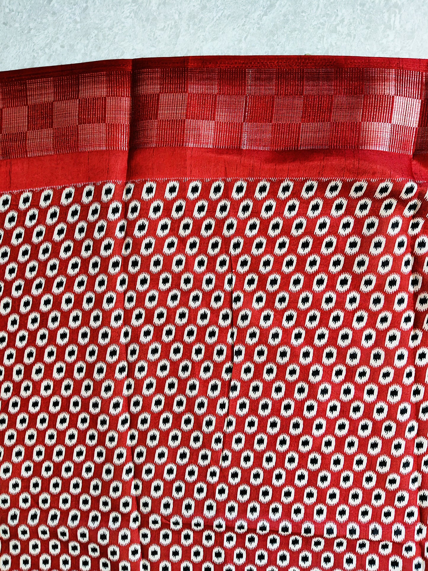 Dola Silk sequence Pattern Black and Maroon Sarees-MSBDC1