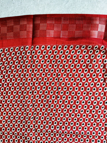 Dola Silk sequence Pattern Black and Maroon Sarees-MSBDC1