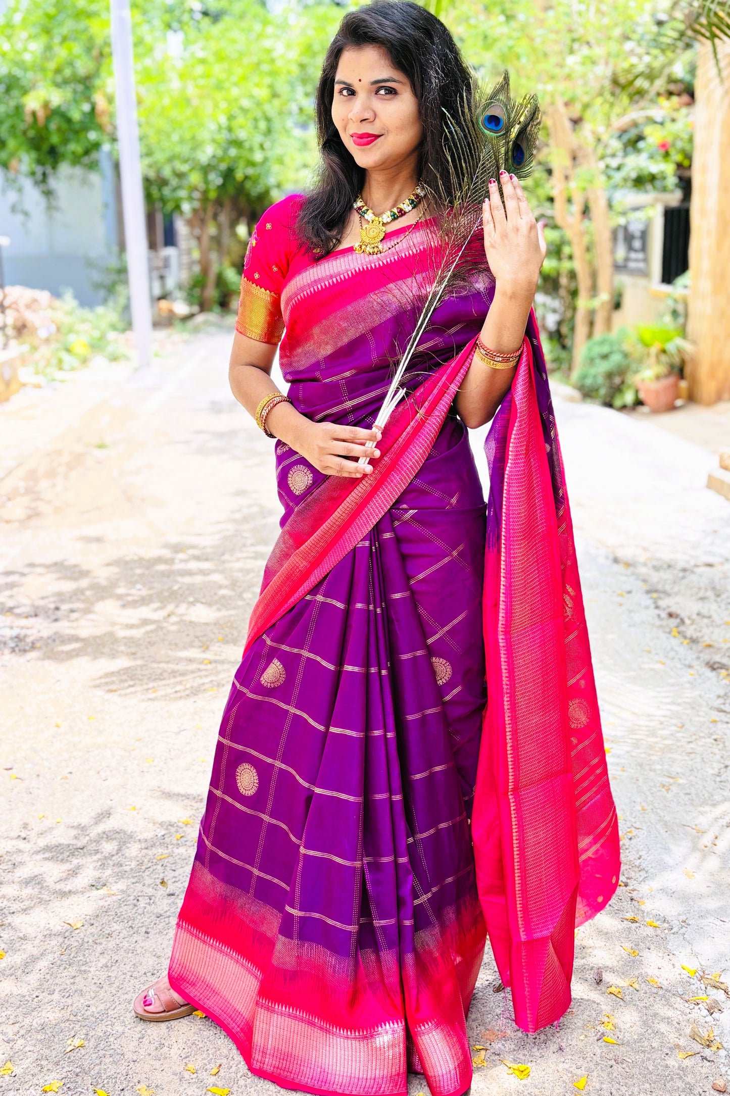 Premium Dola Silk Sarees-MSBDS1