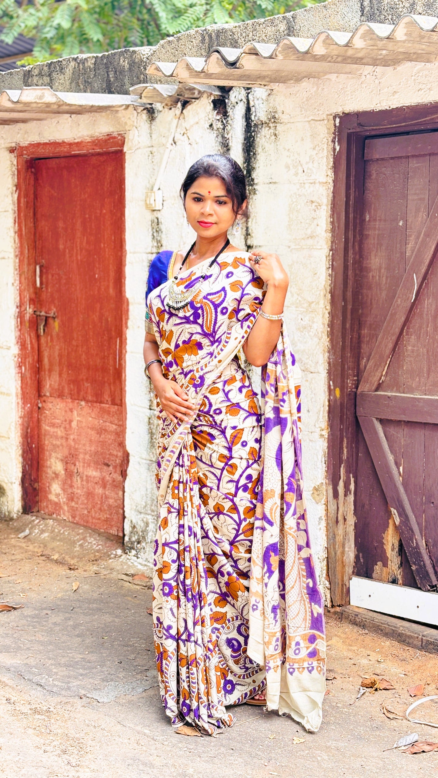 Premium Cotton Kalamkari Sarees for Summer