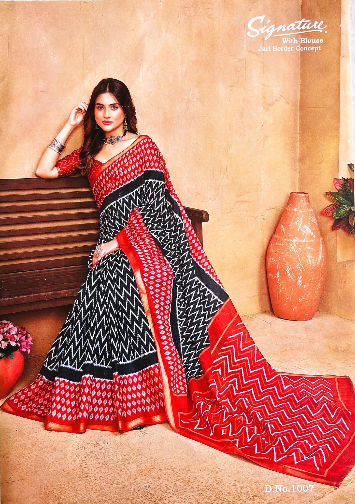 Lakhani Cotton Sarees for Summer