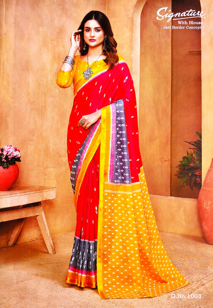 Lakhani Cotton Sarees for Summer